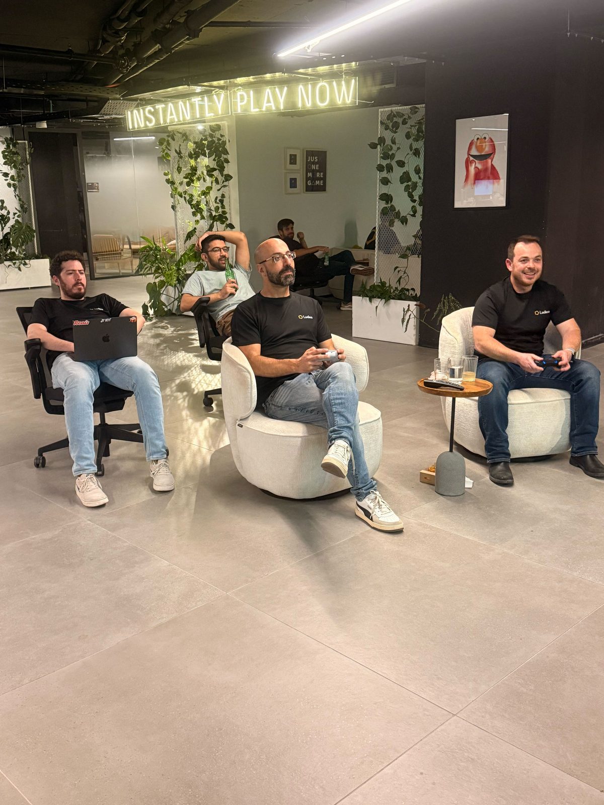 Ludeo team lounge